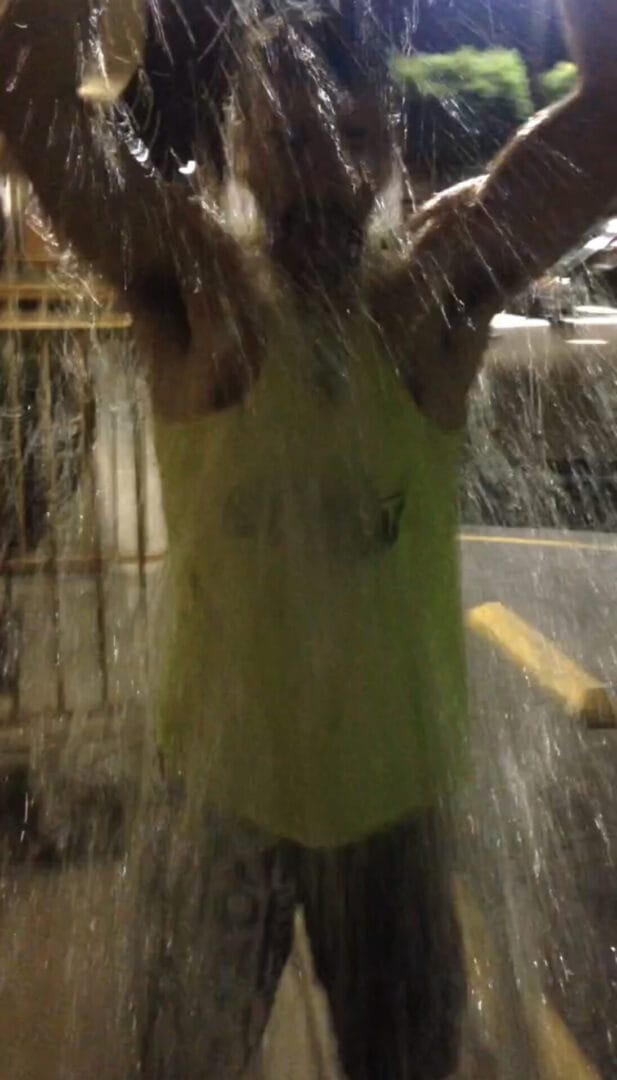My first experience of cold showers about 10 years ago